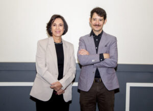 Rectora con Cristobal Cobo