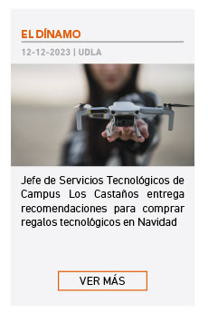 Jefe de Servicios Tecnol&oacute;gicos de Campus Los Casta&ntilde;os entrega recomendaciones para comprar regalos tecnol&oacute;gicos en Navidad