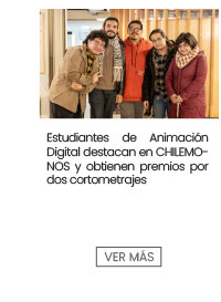 Estudiantes de Animación Digital destacan en CHILEMONOS y obtienen premios por dos cortometrajes
