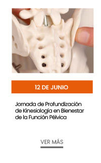 12 de junio: Jornada de Profundización de Kinesiología en Bienestar de la Función Pélvica