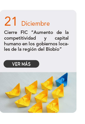 21 Diciembre - Cierre FIC &ldquo;Aumento de la competitividad y capital humano en los gobiernos locales de la regi&oacute;n del Biob&iacute;o&rdquo;