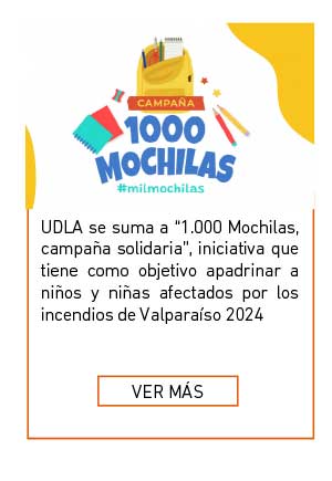 UDLA se suma a &ldquo;1.000 Mochilas, campa&ntilde;a solidaria&rdquo;, iniciativa que tiene como objetivo apadrinar a ni&ntilde;os y ni&ntilde;as afectados por los incendios de Valpara&iacute;so 2024