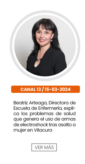 Beatriz Arteaga, Directora de la Escuela de Enfermer&iacute;a, explica los problemas de salud que genera el uso de armas de electroshock tras asalto a mujer en Vitacura