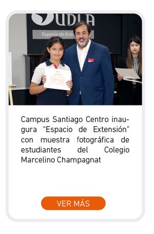 Campus Santiago Centro inaugura &ldquo;Espacio de Extensi&oacute;n&rdquo; con muestra fotogr&aacute;fica de estudiantes del Colegio Marcelino Champagnat