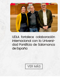 UDLA fortalece colaboración internacional con la Universidad Pontificia de Salamanca de España 