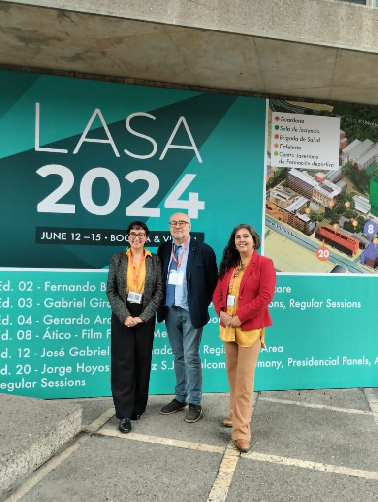 Académicos del Observatorio de Nueva Ciudadanía presentan investigación en el Congreso Internacional de Estudios Latinoamericanos LASA 2024