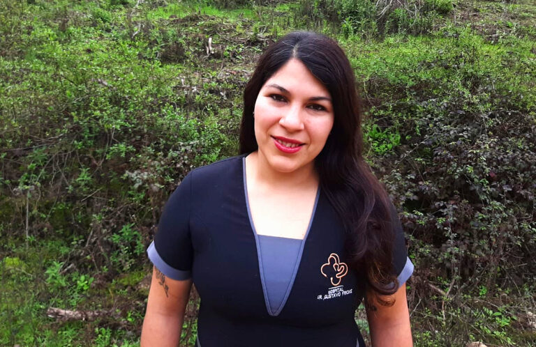 Egresada de Kinesiología enfrenta al COVID-19 desde la neonatología del Hospital Gustavo Fricke